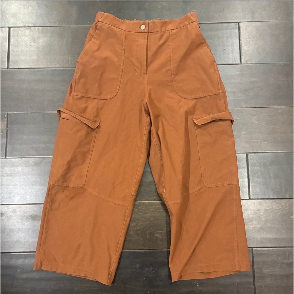 Lululemon Light Utilitech Cargo High-Rise Crop Roasted Brown Women's Size 28